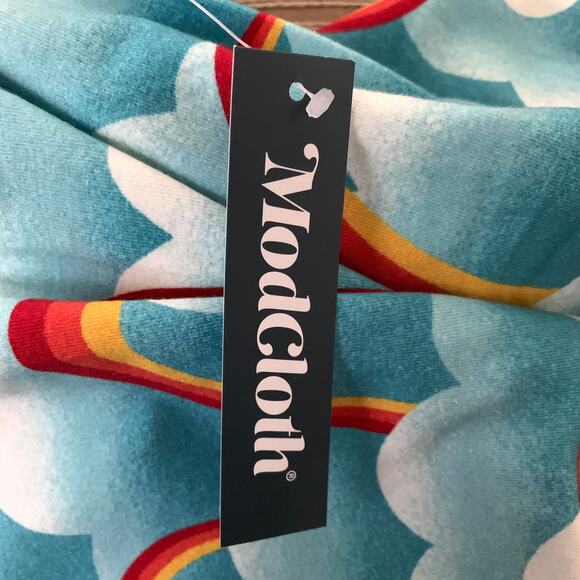Modcloth On Cloud Mine! Rainbow T-Shirt Mini Dress - Picture 10 of 12